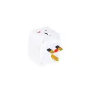 3 Way Multi Plug Adapter Socket Universal Travel Adaptor-Plug Extension