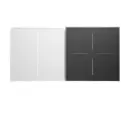 ZigBee Star Feather Series Smart Switch Push Button With Neutral Light Scene 2in1